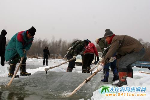 采冰工程启动 采冰工程启动